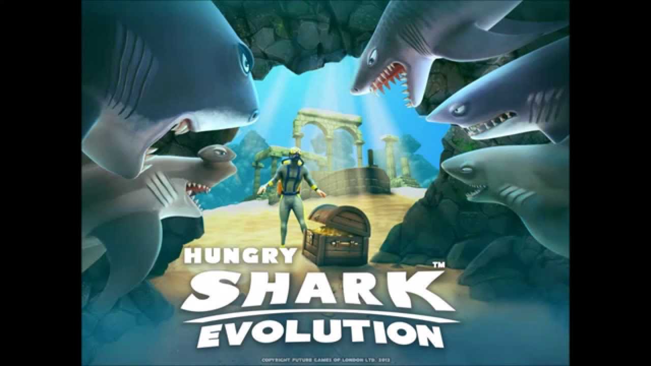 Hungry Shark Wallpaper - Hungry Shark Evolution Hd , HD Wallpaper & Backgrounds