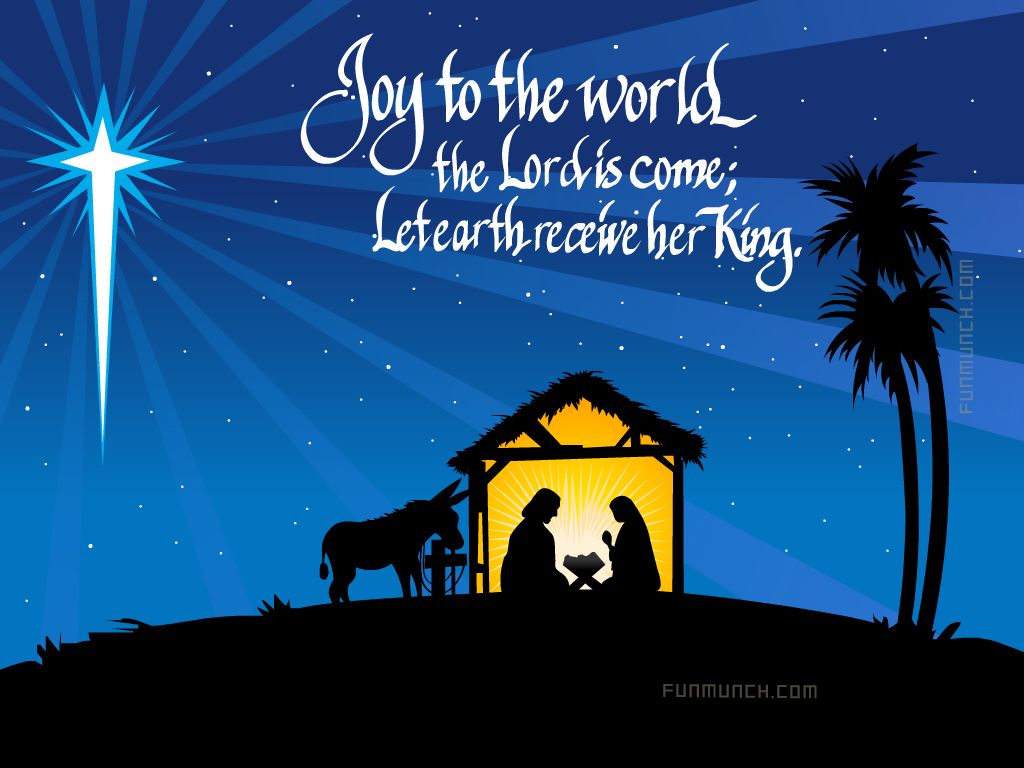 Background Kelahiran Tuhan Yesus - Christmas Eve Joy To The World , HD Wallpaper & Backgrounds