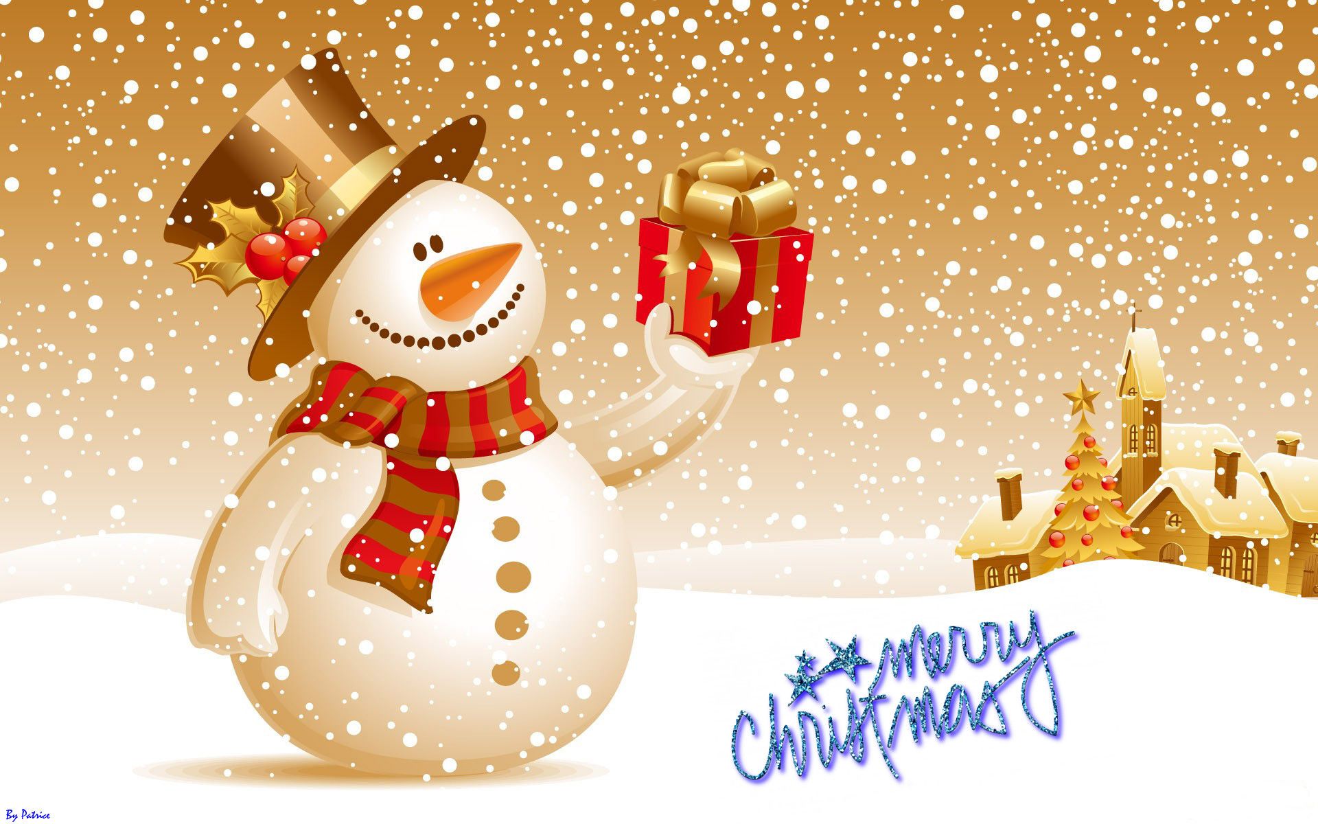 Disney Christmas Wallpaper - Cute Animated Merry Christmas , HD Wallpaper & Backgrounds