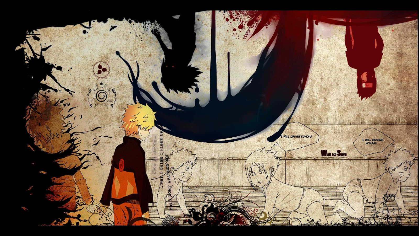 Wallpaper Animasi 3d Bergerak - Naruto Untuk Laptop Windows 7 , HD Wallpaper & Backgrounds