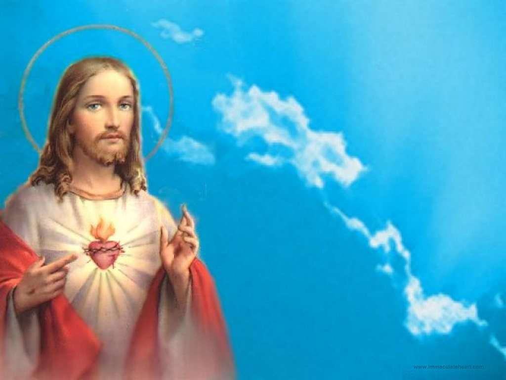 Beautiful Pictures Of Jesus Wallpapers - Fondo De Corazon De Jesus , HD Wallpaper & Backgrounds