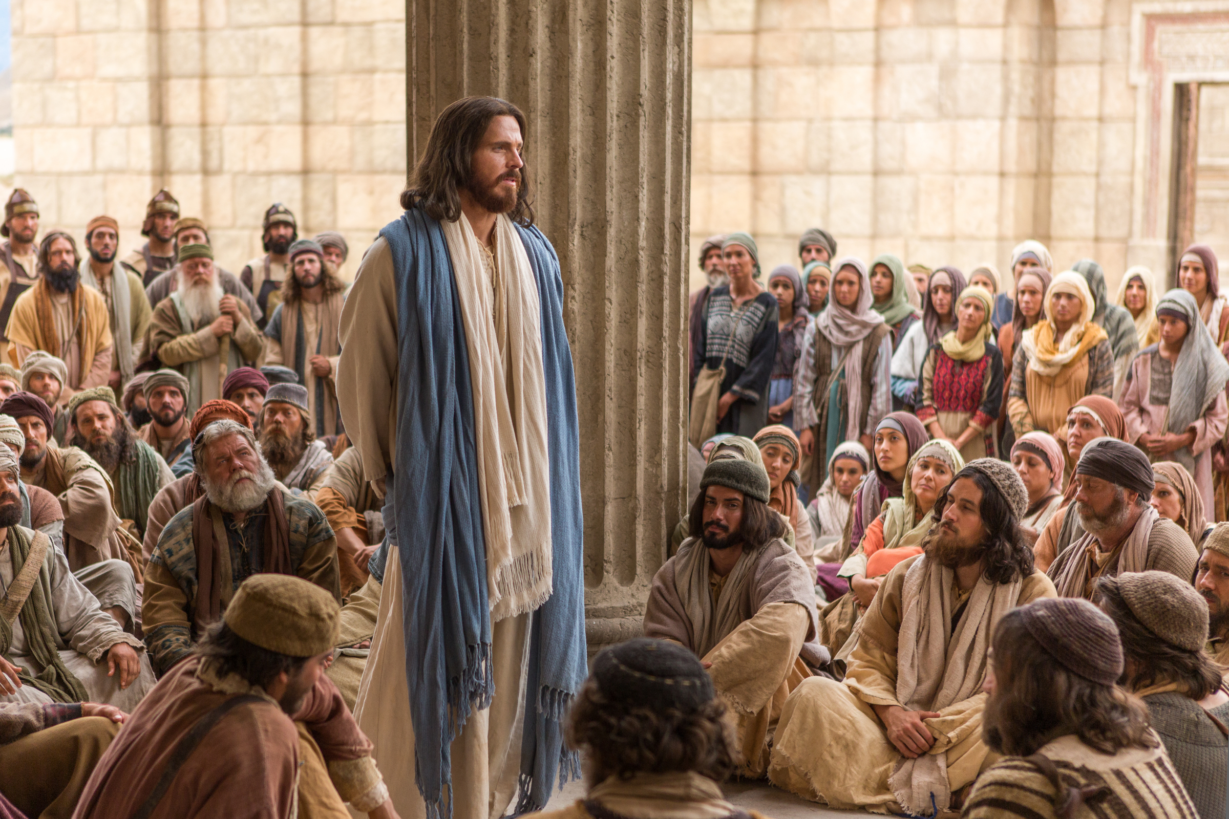 Jesus Teaches In The Temple , HD Wallpaper & Backgrounds