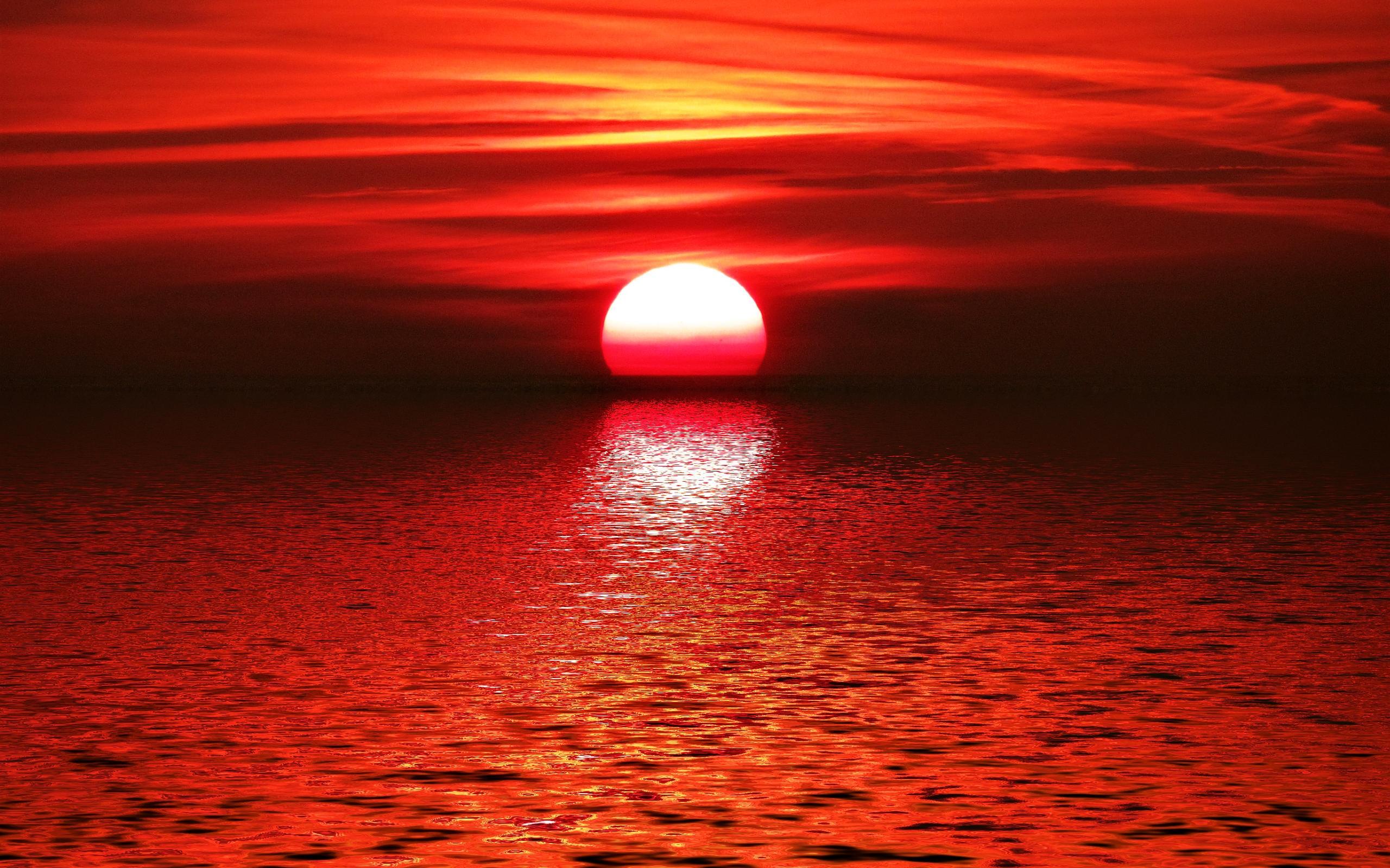 Beautiful Red Sunset , HD Wallpaper & Backgrounds