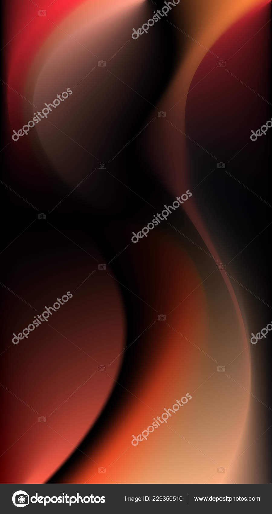 Abstract Wallpaper Design Mobile Interface Red Orange - Circle , HD Wallpaper & Backgrounds