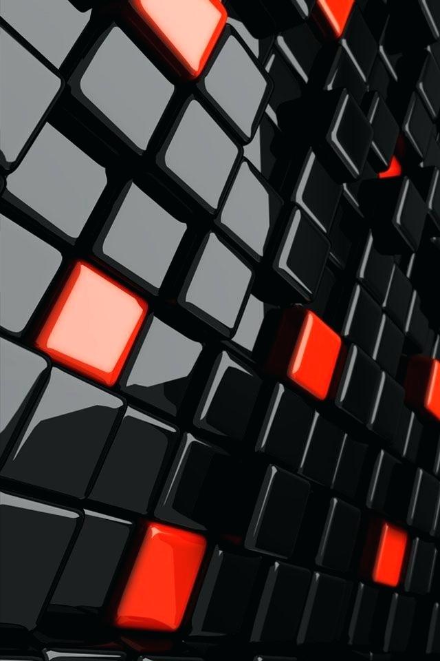 Black And Red Wallpaper Black Red Wallpapers The Art - 3d Wallpaper Black And Red , HD Wallpaper & Backgrounds