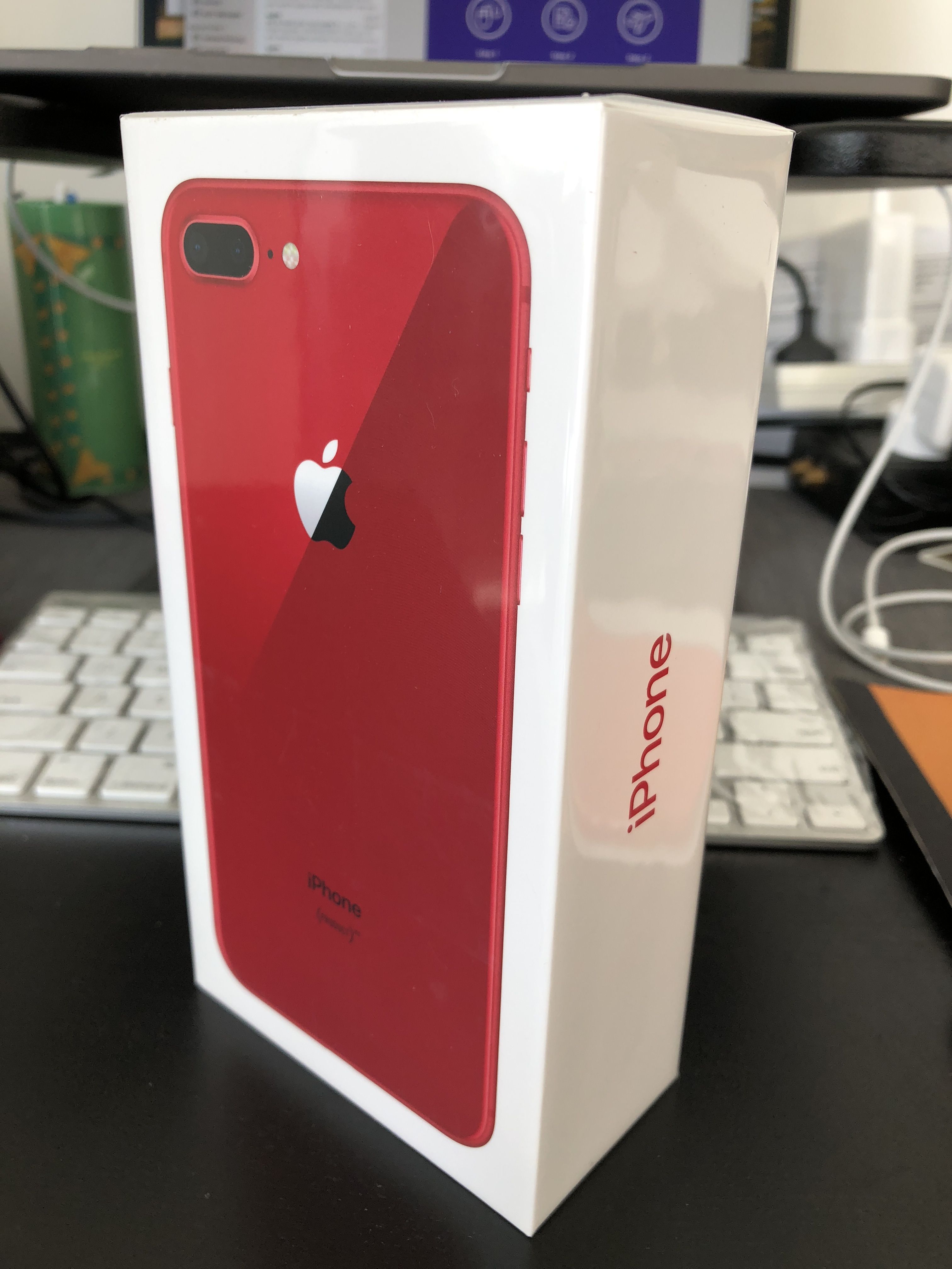 #productrediphone8plus Iphone 8 Plus Red - Gadget , HD Wallpaper & Backgrounds