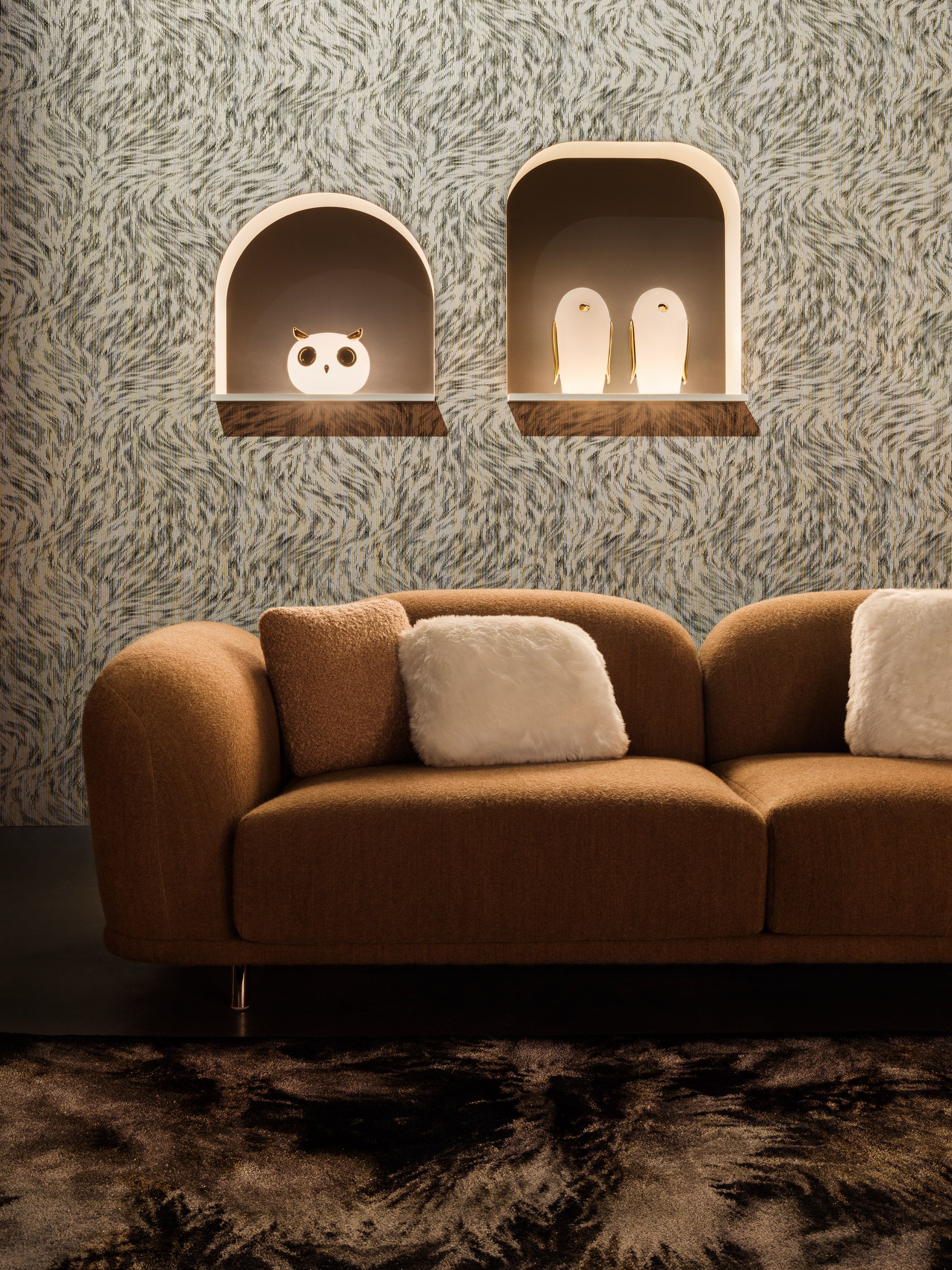 Moooi Wallpaper Inspired By Drawings Of Extinct Animals - Noot Noot Moooi Light , HD Wallpaper & Backgrounds