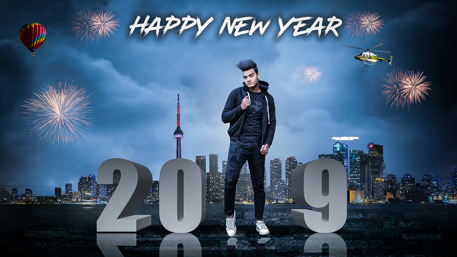 Happy New Year 2019 Photo Editing Background Download - Happy New Year 2019 Editing , HD Wallpaper & Backgrounds