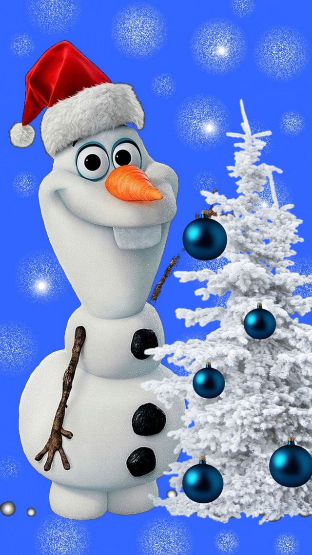 Checkout This Wallpaper For Your Iphone - Imagenes De Navidad De Olaf , HD Wallpaper & Backgrounds