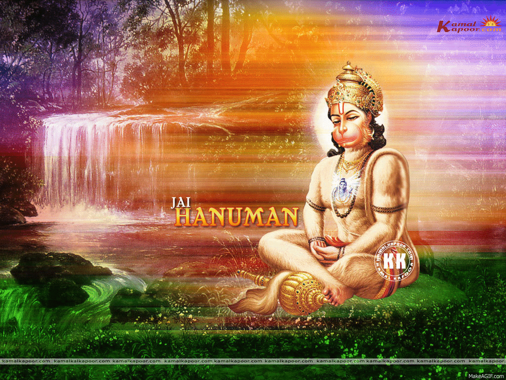 Animated Lord Hanuman Wallpapers And Gif Download - Good Morning Hanuman Ji Gif , HD Wallpaper & Backgrounds
