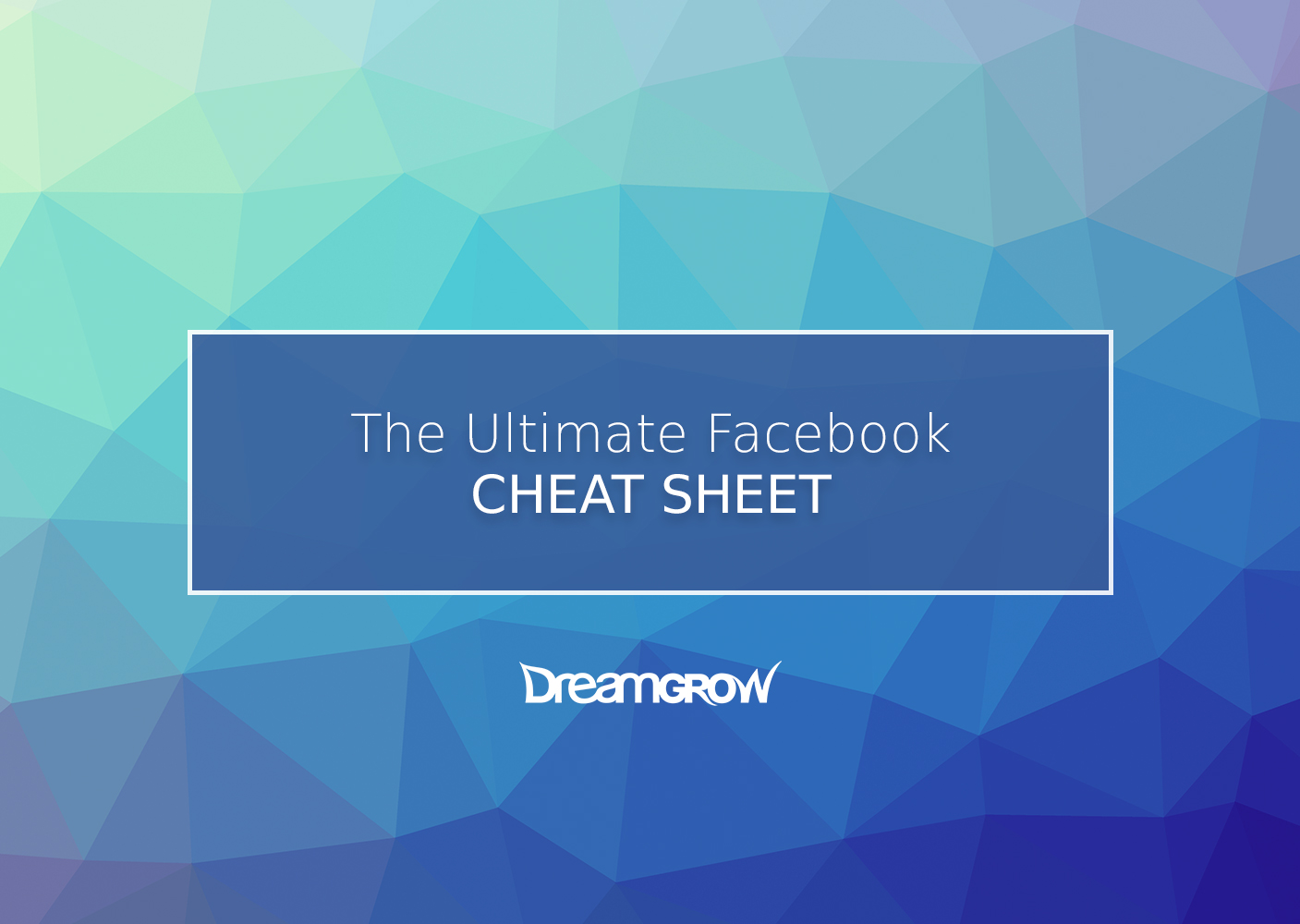Facebook Cheat Sheet - Facebook Cover Image Size 2018 , HD Wallpaper & Backgrounds
