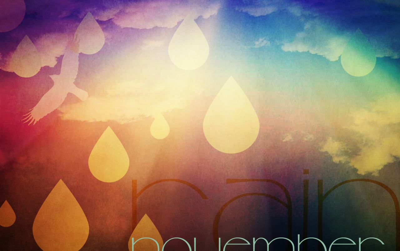 November Rain Wallpapers And Stock Photos - November Rain Facebook Cover , HD Wallpaper & Backgrounds