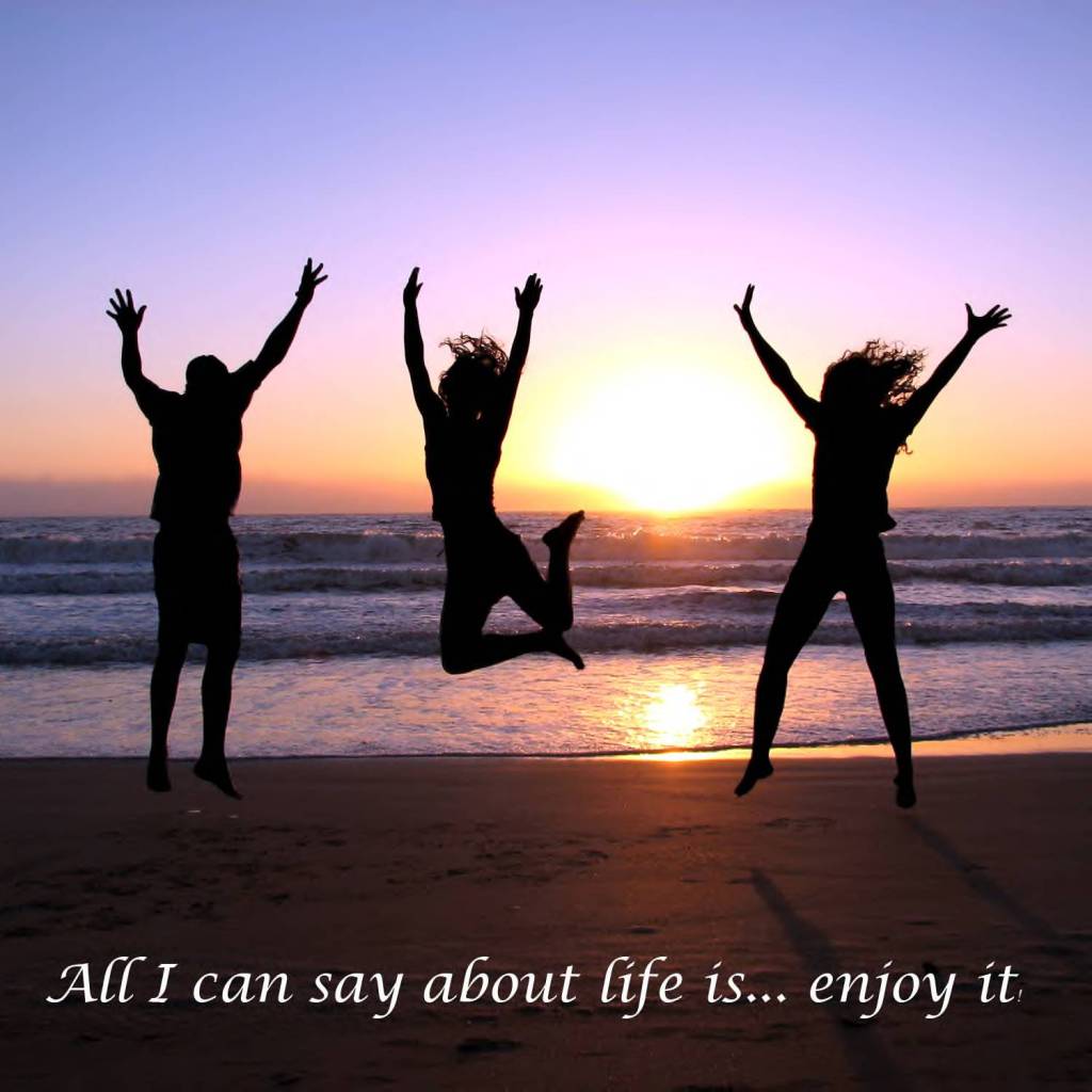 Life Wallpapers - Enjoy The Life With Friends , HD Wallpaper & Backgrounds