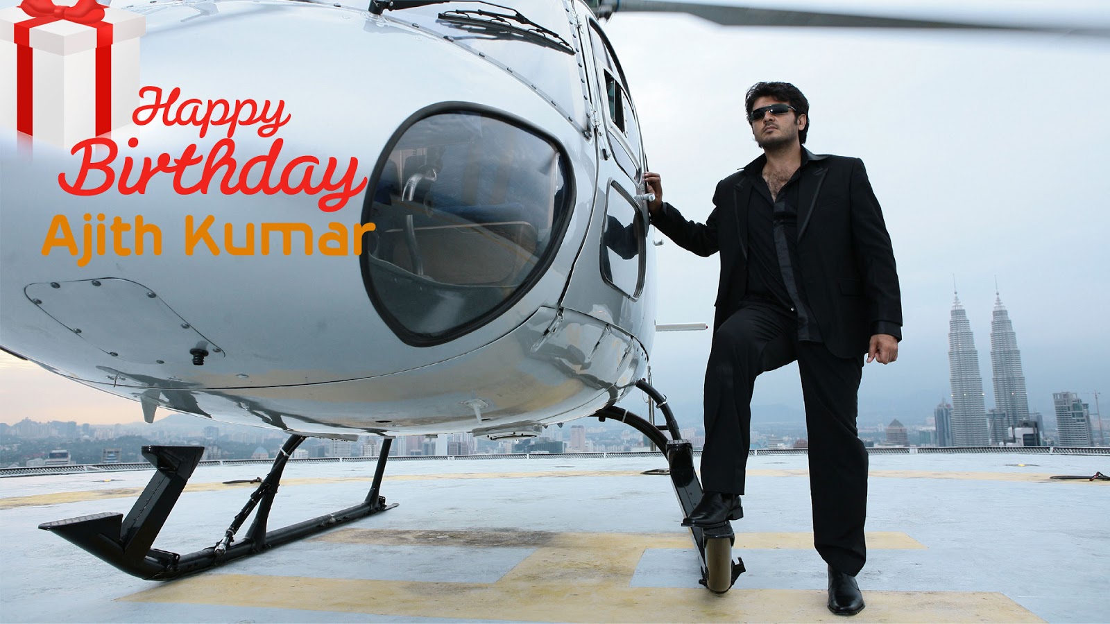 Happy Birthday To Ajith Kumar - Ajith Hd Wallpapers 1080p From Billa , HD Wallpaper & Backgrounds