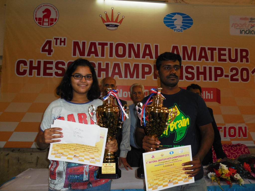 Ajith And Rutuja National Amateur Chess Champions , HD Wallpaper & Backgrounds