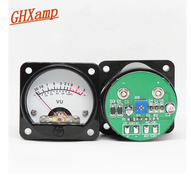 Ghxamp 45mm Audio Amplifier For 3 W-50 W Diy Pointer - Vu Meter , HD Wallpaper & Backgrounds