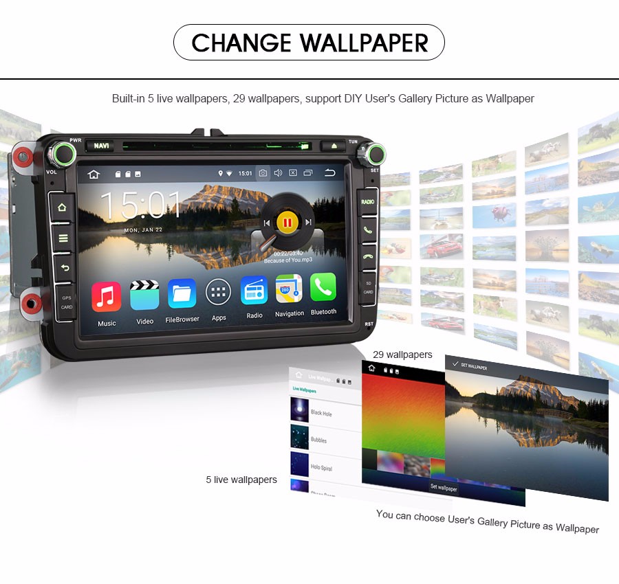 Gps Live Wallpaper - Automotive Head Unit , HD Wallpaper & Backgrounds