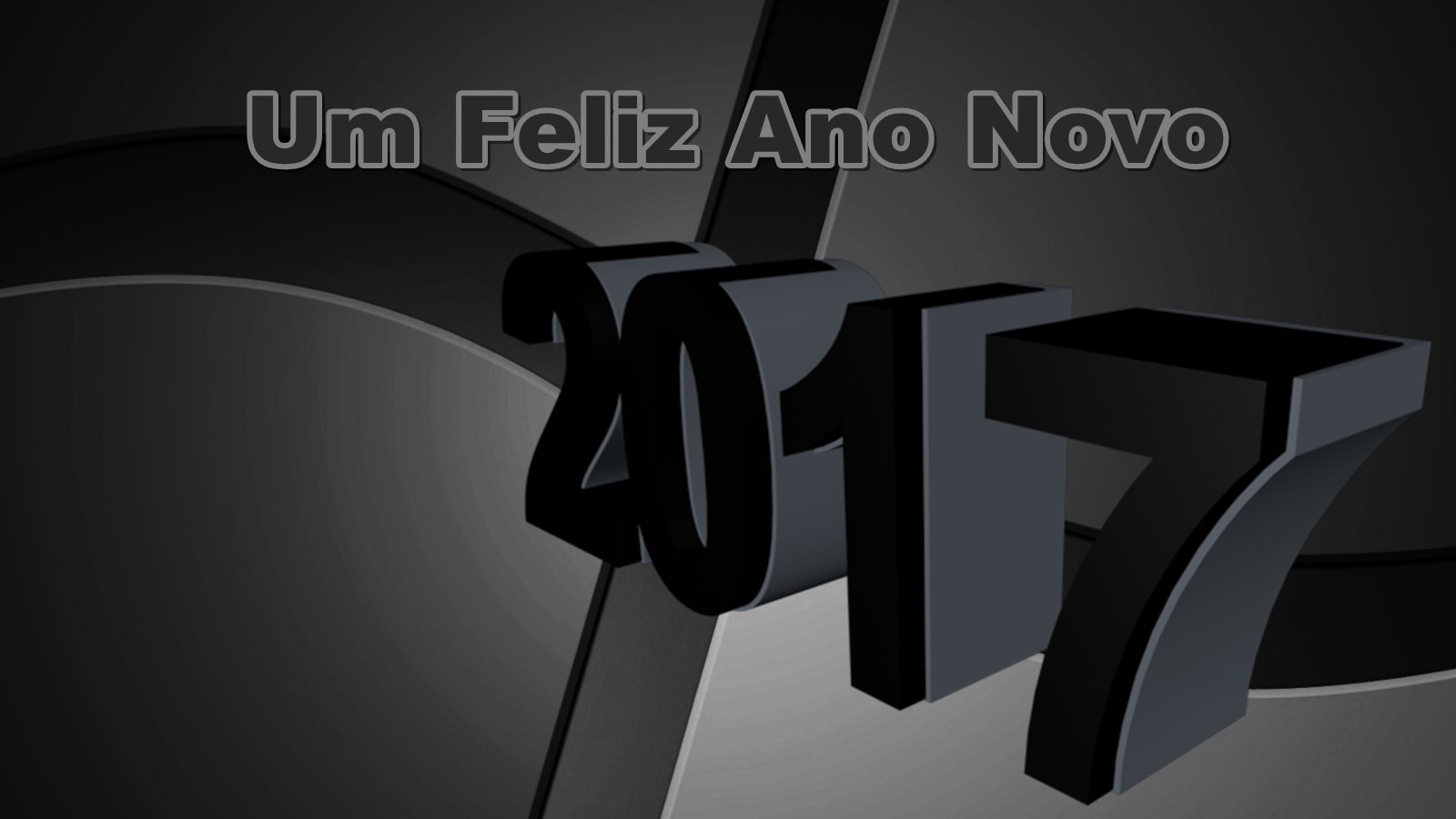 Papel De Parede Um Feliz Ano Novo - Ribbon , HD Wallpaper & Backgrounds