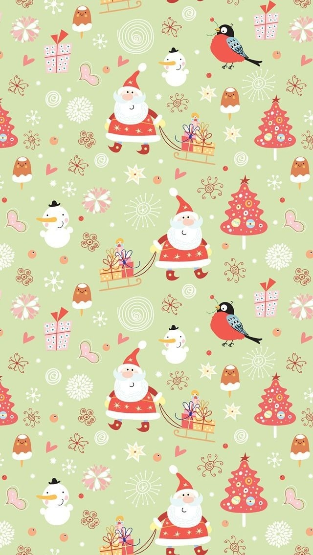 Cute Christmas Wallpaper Iphone 1600×1200 - Christmas Iphone Wallpaper Cute , HD Wallpaper & Backgrounds