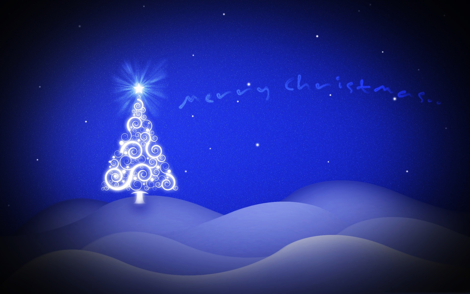 Free Animated Christmas Wallpaper Windows 10 Labzada - Christmas Tree Drawing Blue , HD Wallpaper & Backgrounds