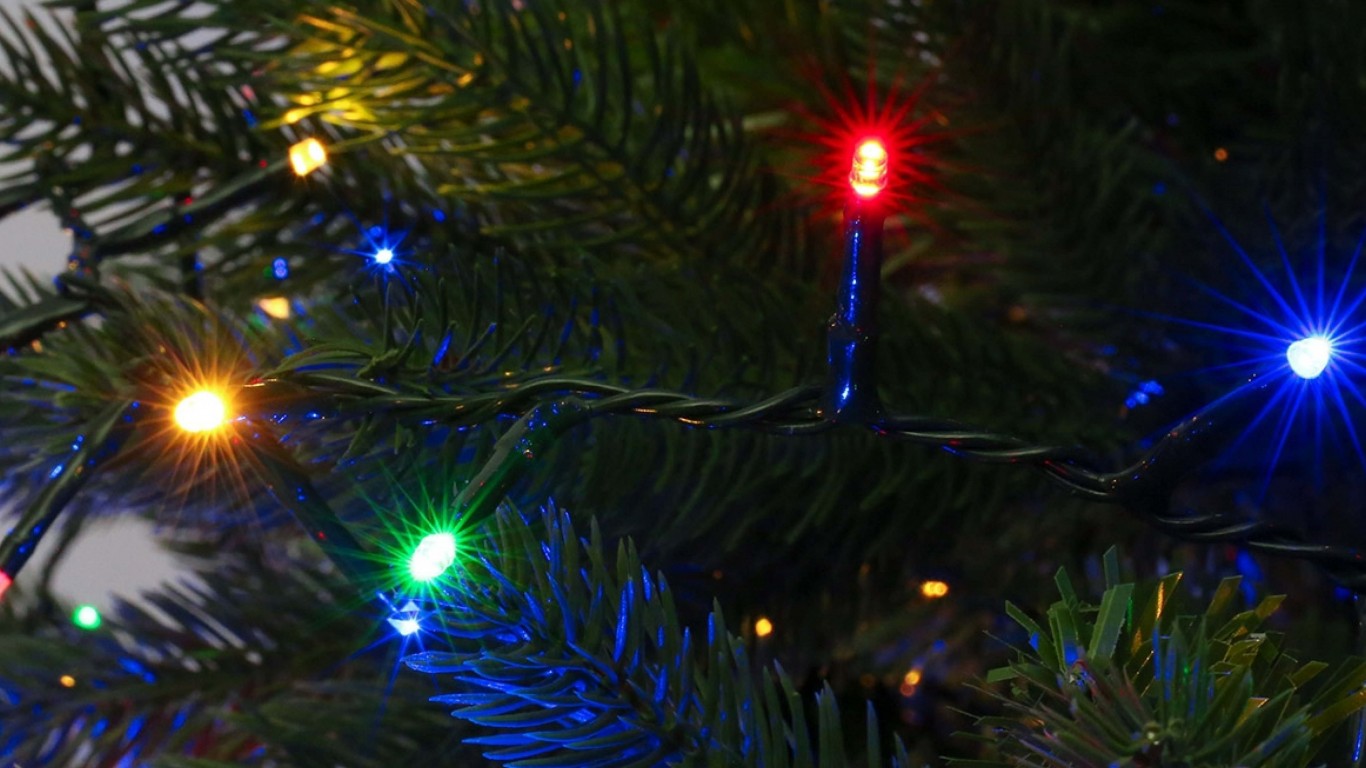 Download Christmas Lights James Island, Christmas Lights - Christmas Lights , HD Wallpaper & Backgrounds