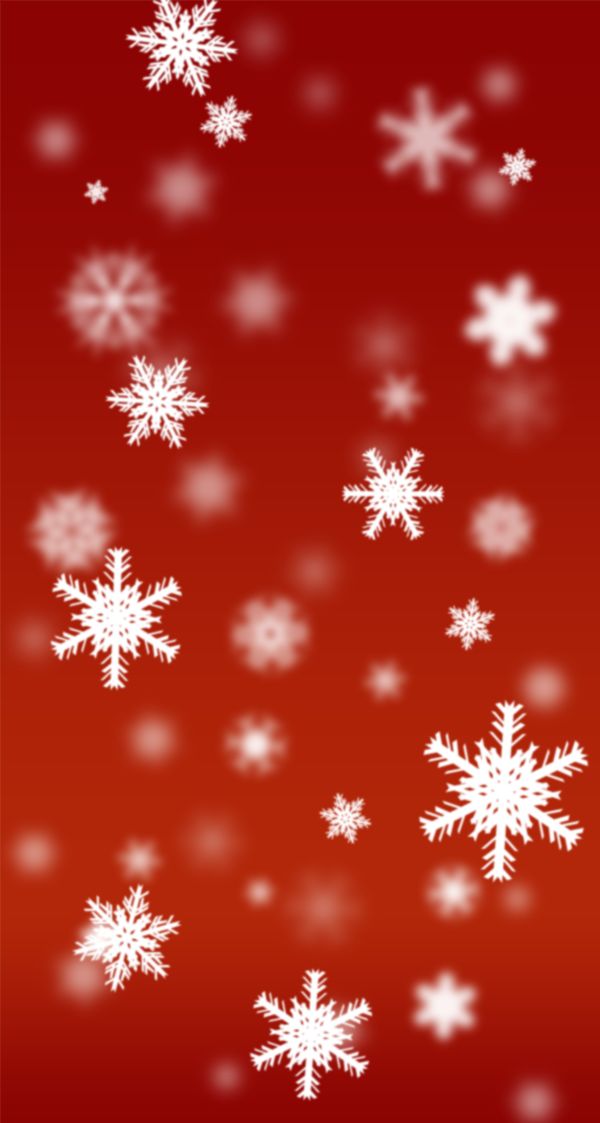 Christmas Snowflakes Wallpaper For Iphone 5/5c/5s On - Red Christmas Wallpaper Iphone , HD Wallpaper & Backgrounds
