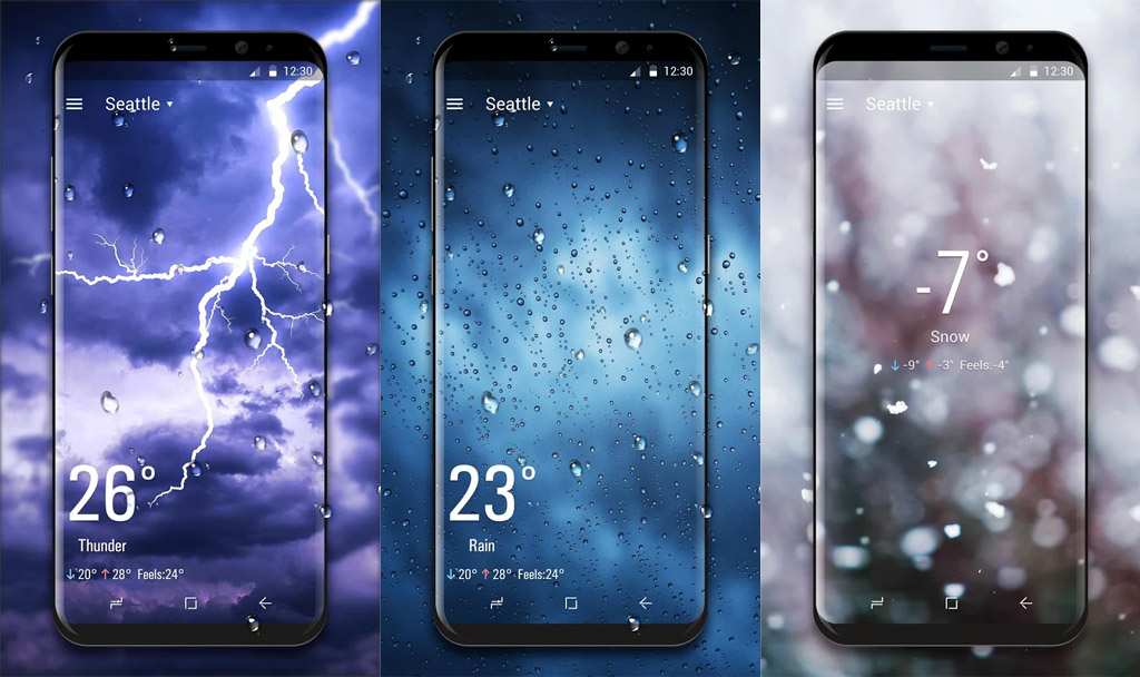 Real Time Weather Live Wallpaper 3d - Auto Change Weather Live , HD Wallpaper & Backgrounds