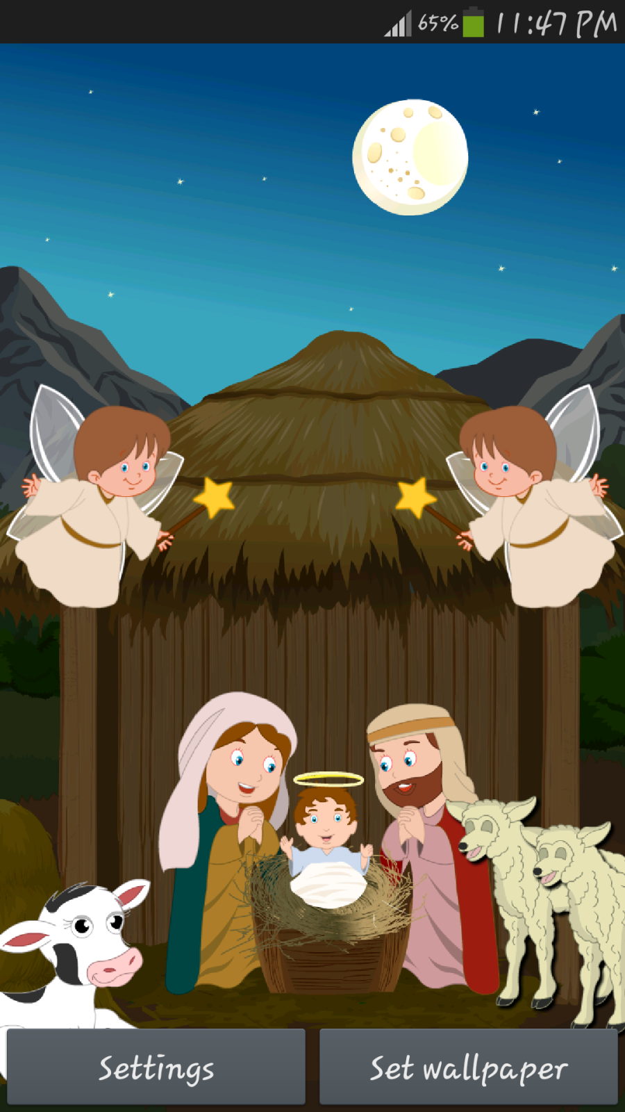 [paid] Jesus Birth Live Wallpaper - Christmas Jesus Live , HD Wallpaper & Backgrounds