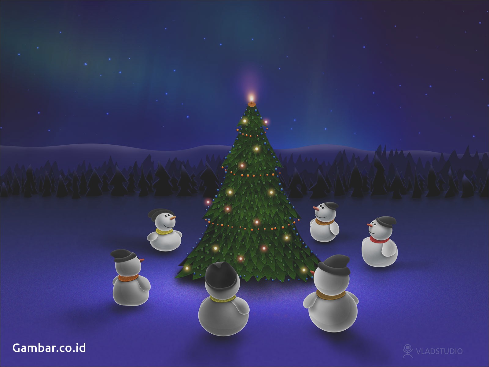 Download Image - Full Hd Fireplace Christmas , HD Wallpaper & Backgrounds