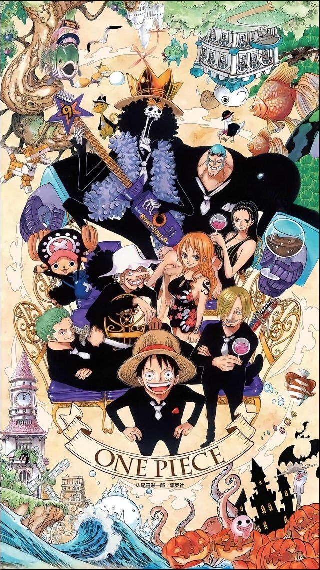 Wallpaper Hd One Piece Mobile Unique Upscaled E Piece - One Piece Anime 20th Anniversary , HD Wallpaper & Backgrounds