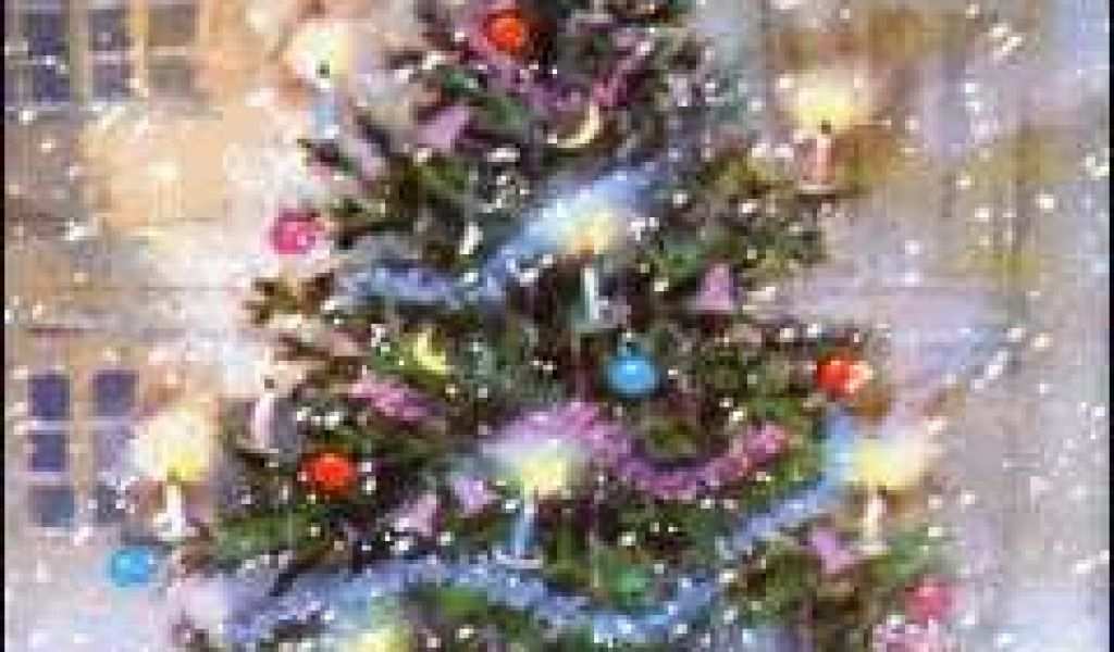 Pohon Natal Bergerak 6 Gif Download - Beautiful Christmas Tree , HD Wallpaper & Backgrounds