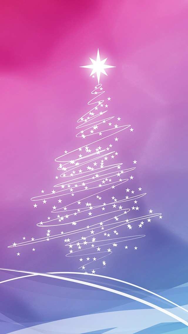 Christmas Lights Iphone Wallpaper Wallpapersafari - Cute Christmas Wallpaper For Iphone , HD Wallpaper & Backgrounds