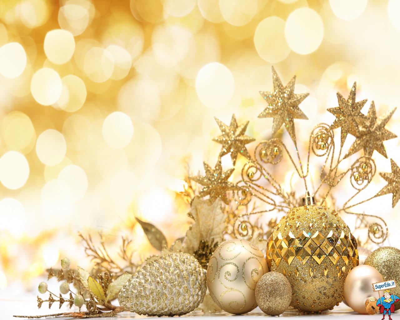 Accessori Per Natale - New Year Decorations , HD Wallpaper & Backgrounds