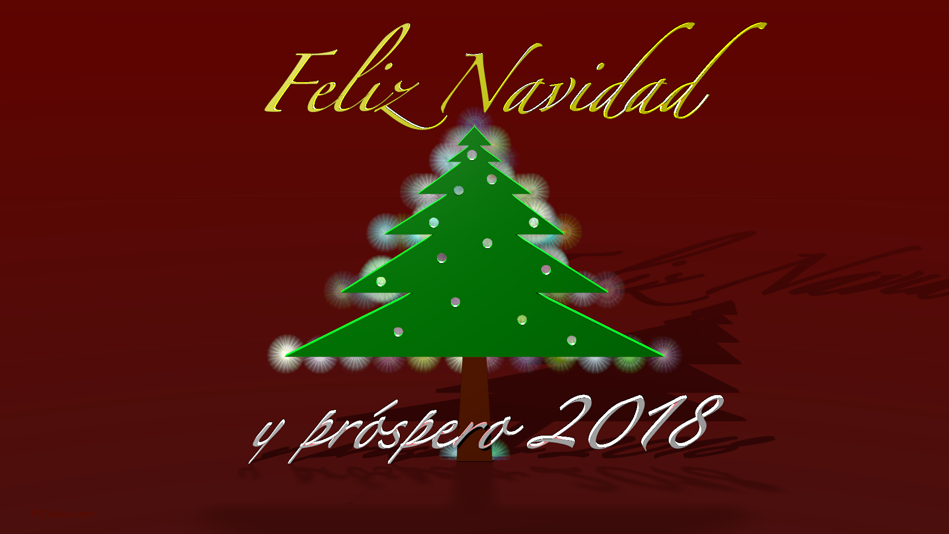 Buon Natale E Felice Anno Nuovo - Christmas Card , HD Wallpaper & Backgrounds