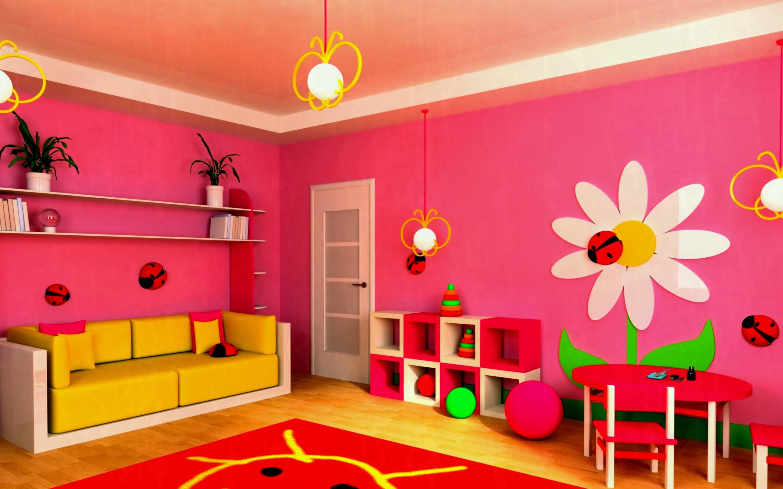 Kids Room Pink , HD Wallpaper & Backgrounds