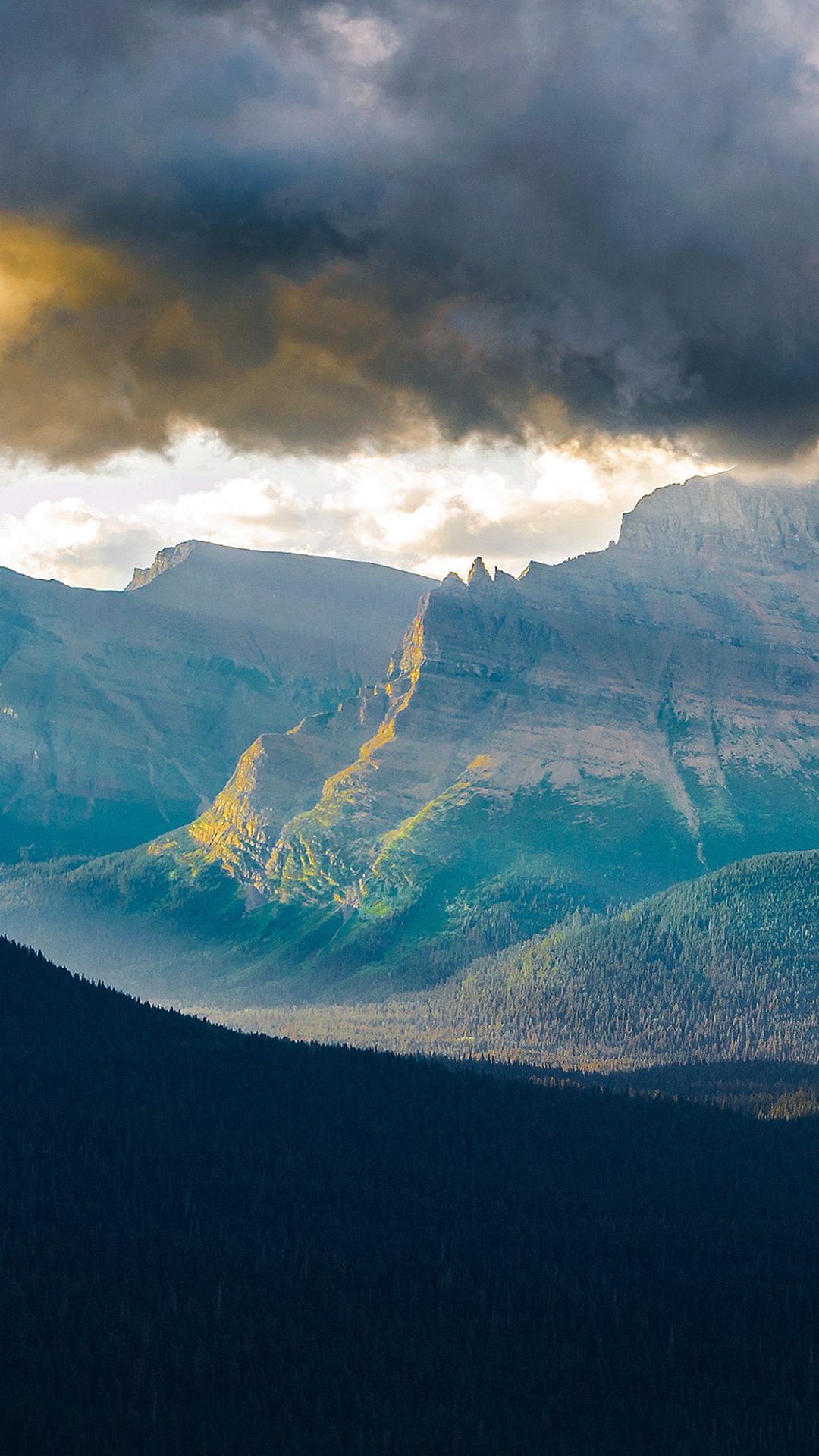 Nature Mountains Cloudy Skyscape - Mountain Wallpapers Iphone Xs Max , HD Wallpaper & Backgrounds