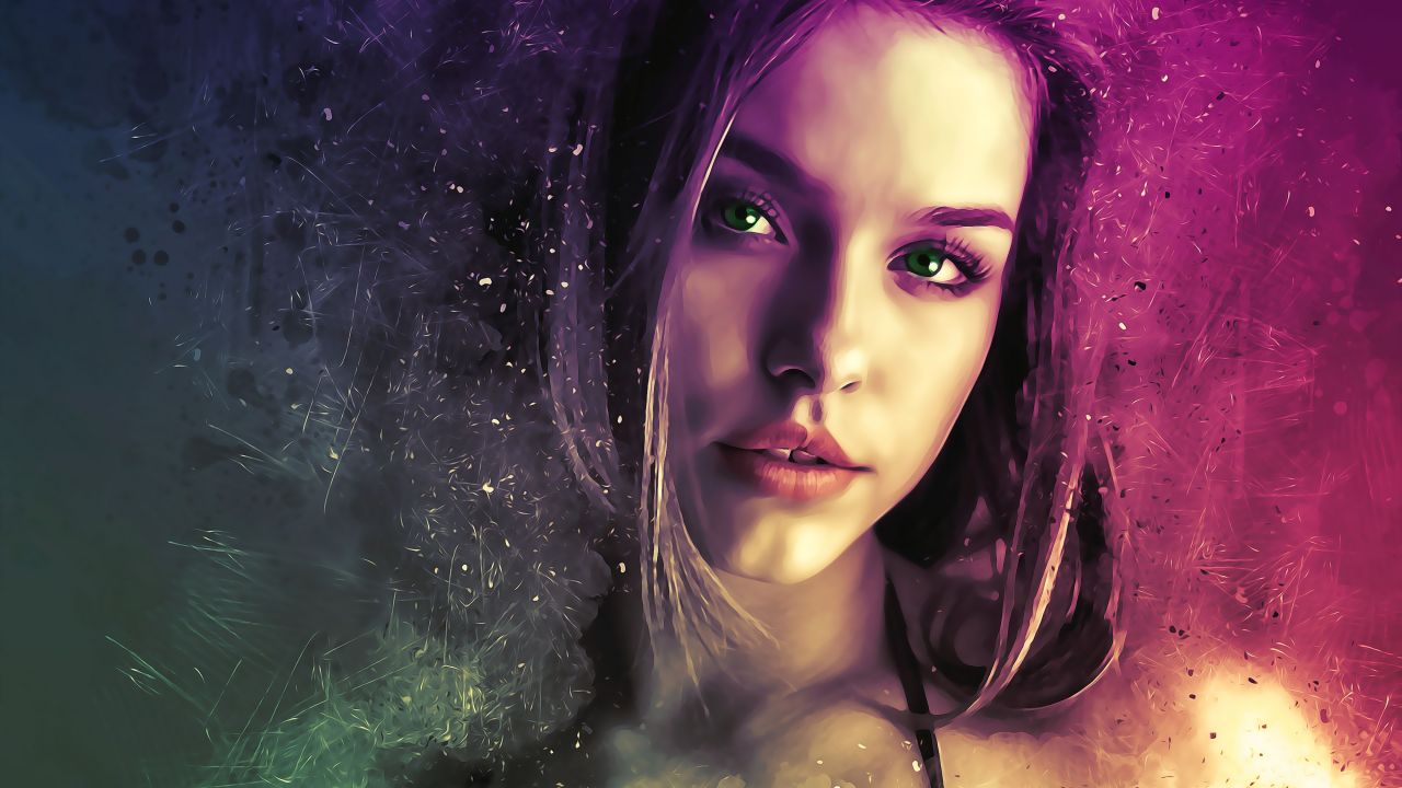 Beautiful Woman, Model, Girl, Portrait, 4k - Become A Real Life Witch , HD Wallpaper & Backgrounds