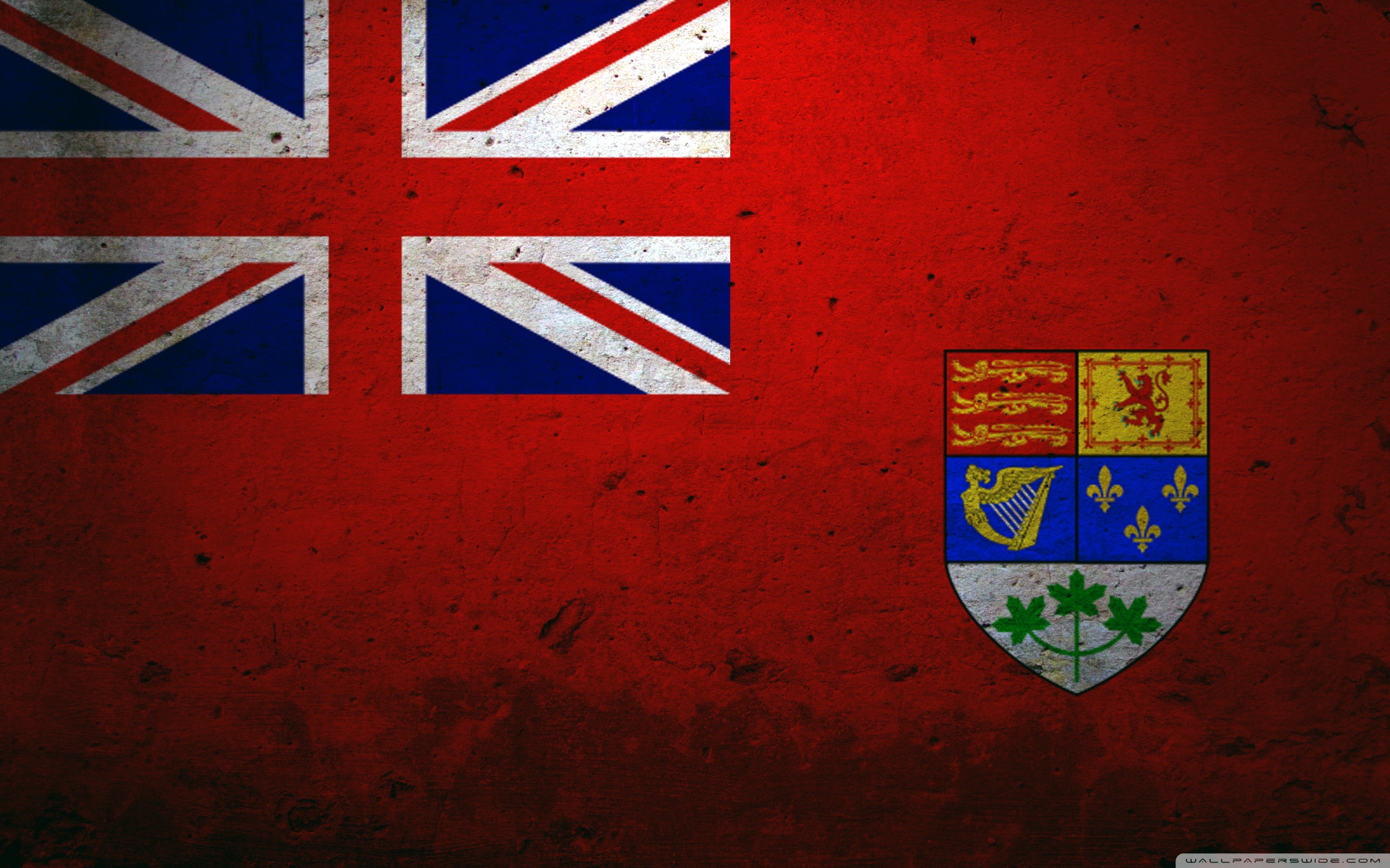 Wide - Canadian Red Ensign Old , HD Wallpaper & Backgrounds