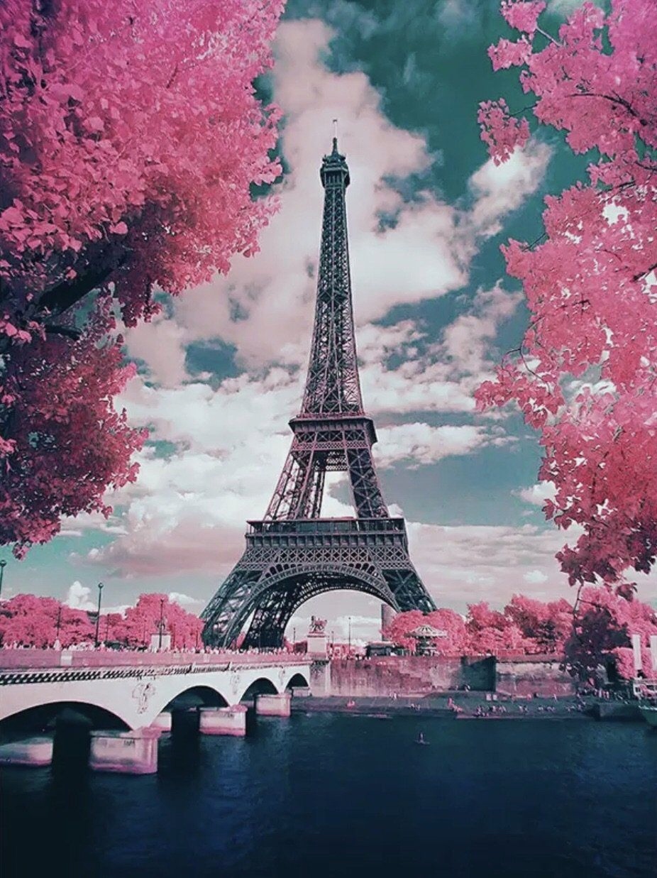Paris Eiffel Tower Rhinestone Diamond Painting Kit - Beautiful Pictures Of Eiffel Tower , HD Wallpaper & Backgrounds