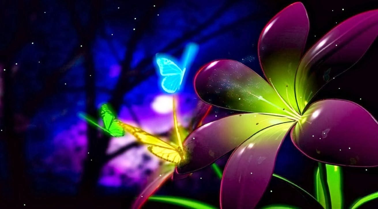 Free Butterfly Desktop Backgrounds - Animated Butterfly Wallpaper Desktop , HD Wallpaper & Backgrounds