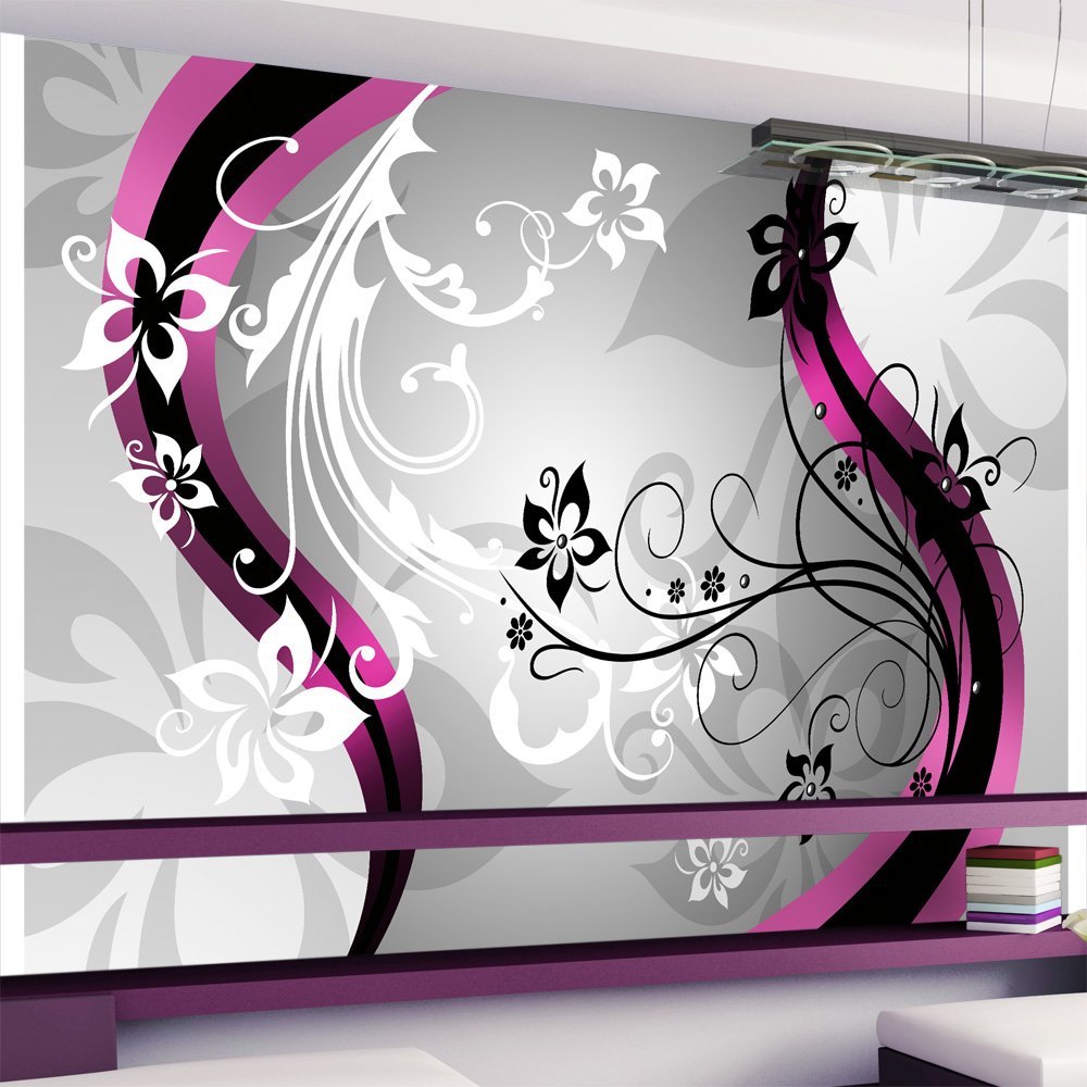 Murando Fototapete 350×256 Cm Vlies Tapete Moderne - Papier Peint Xxl Fleur , HD Wallpaper & Backgrounds