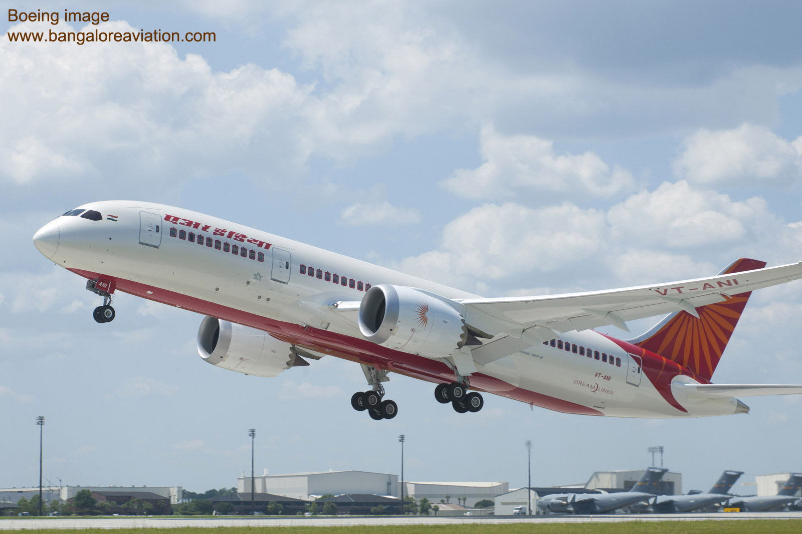 Air India Receives First Charleston Built Boeing 787 - Air India Ai 730 , HD Wallpaper & Backgrounds