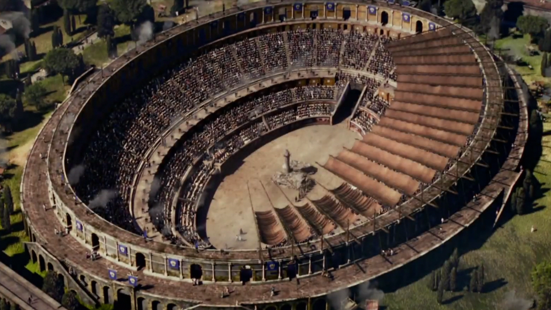 Anfiteatro Romano De Pompeya , HD Wallpaper & Backgrounds
