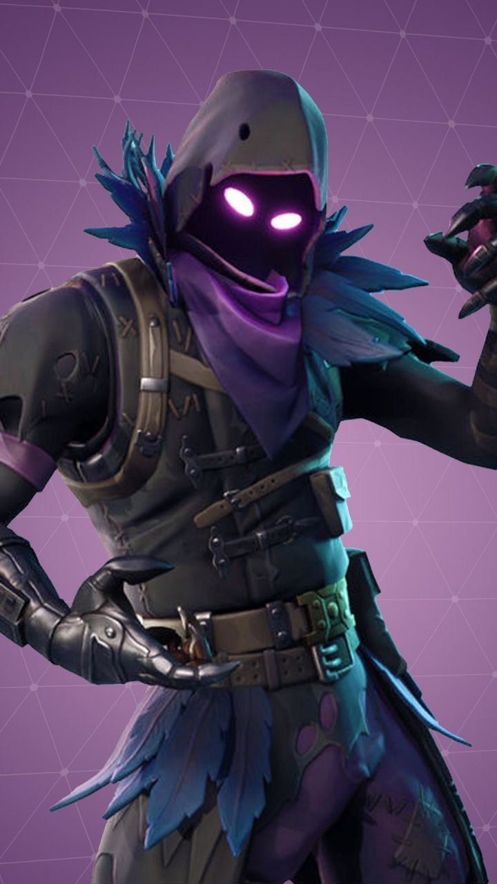 Hd Fortnite Wallper For Mobile - Raven Fortnite , HD Wallpaper & Backgrounds