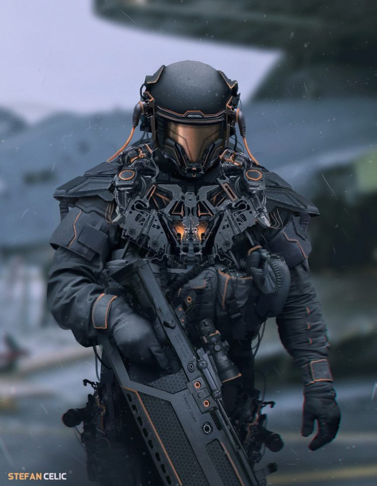 Similar Wallpapers - Futuristic Soldier , HD Wallpaper & Backgrounds