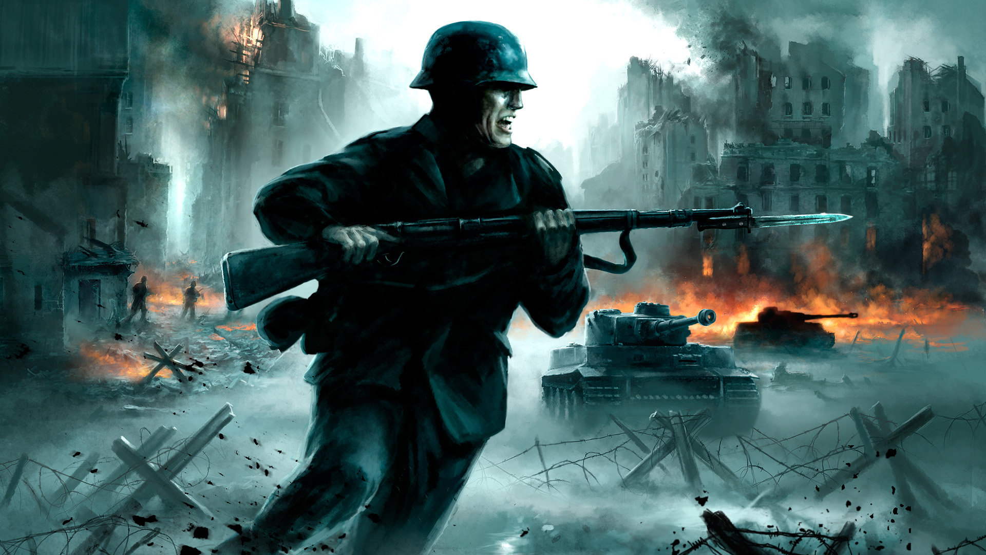 Best Cool Military Army Wallpaper Id - Medal Of Honor Underground Art , HD Wallpaper & Backgrounds