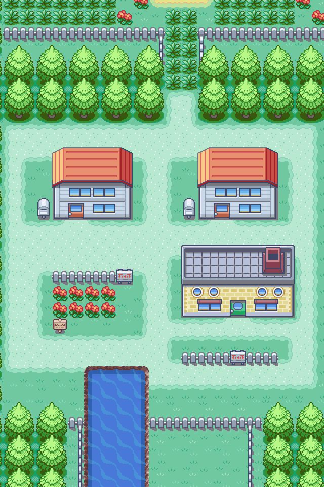 Pokemon Iphone Wallpaper - Pallet Town Iphone , HD Wallpaper & Backgrounds