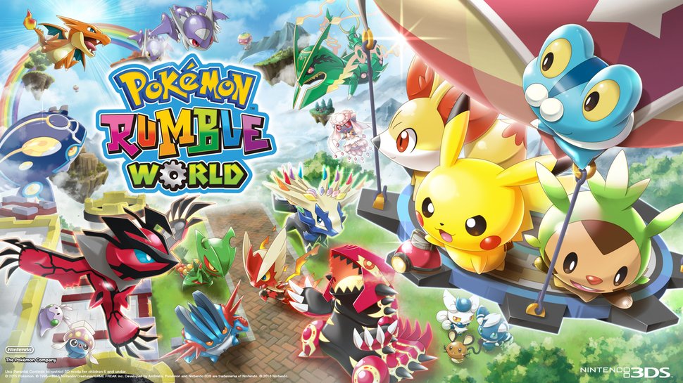 None - Pokemon Rumble World Cover , HD Wallpaper & Backgrounds
