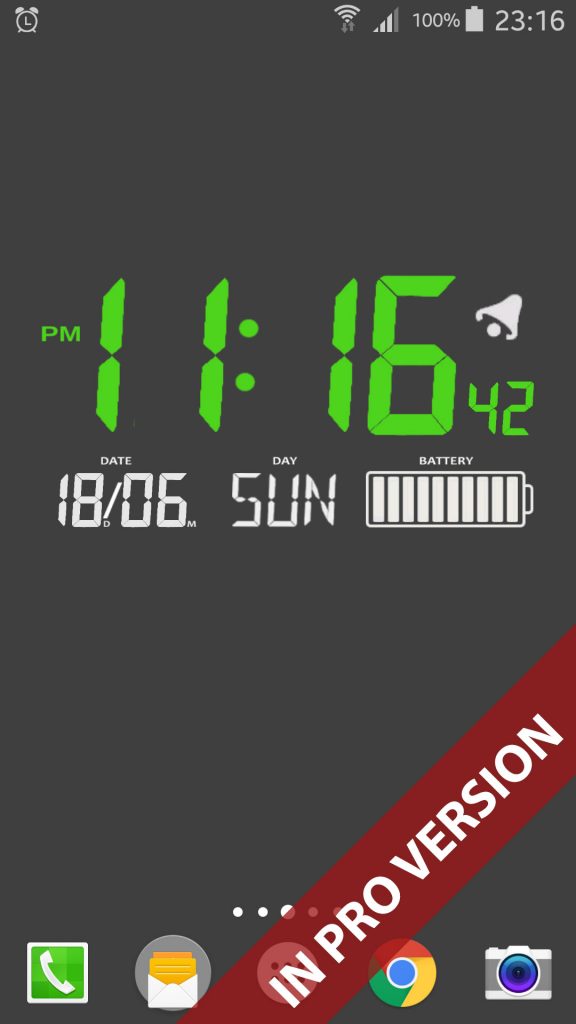 Black Other In The Next Updates - Digital Clock Live , HD Wallpaper & Backgrounds