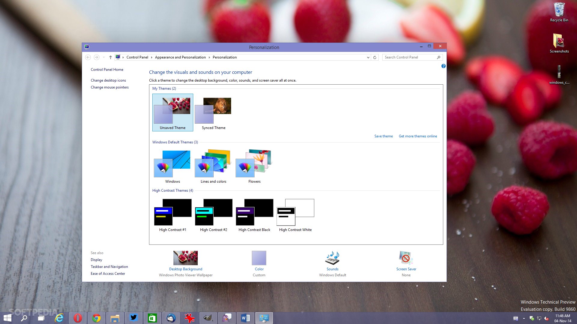 The Windows 10 Personalization Screen Does Not Include - Best Windows 10 Personalization , HD Wallpaper & Backgrounds